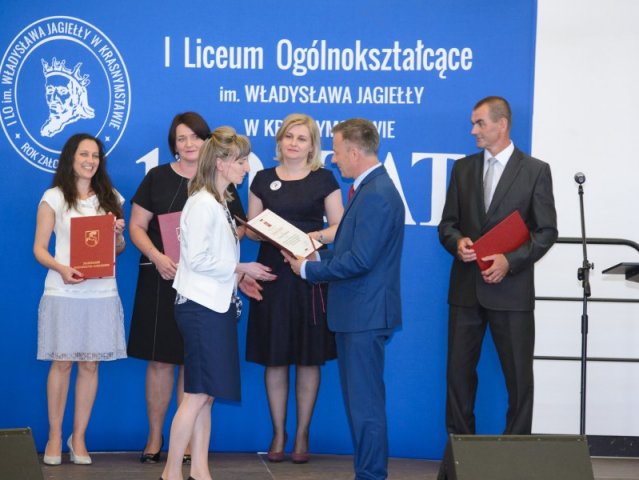 Część oficjalna uroczystości jubileuszowych